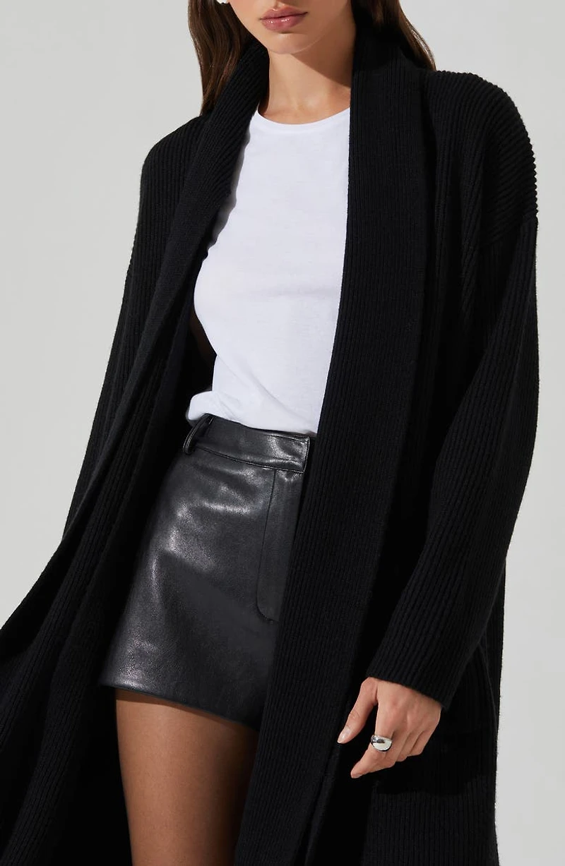 Noemi Scarf Longline Cardigan