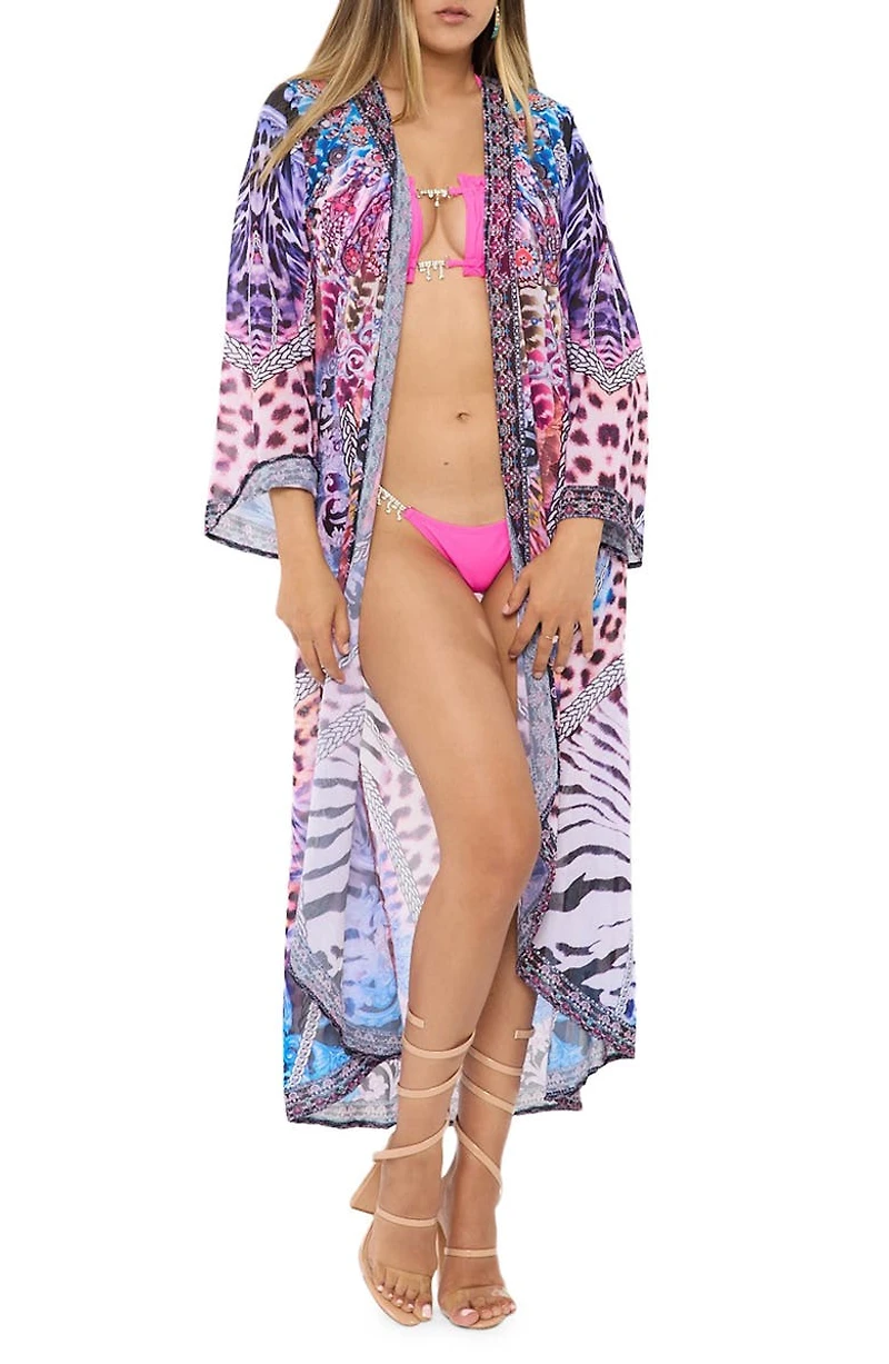 Animal Print Duster
