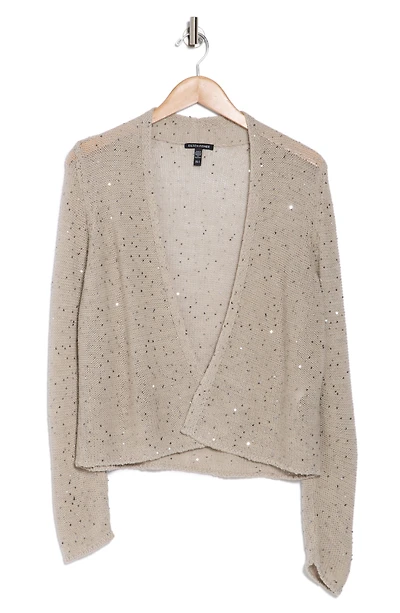 Sequin Merino Wool Cardigan