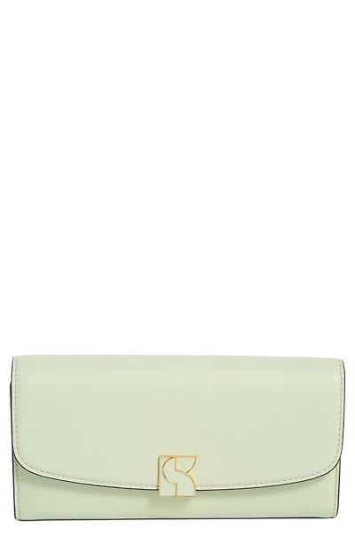 dakota leather flap wallet