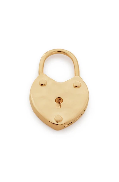 Padlock Heart Pendant Charm