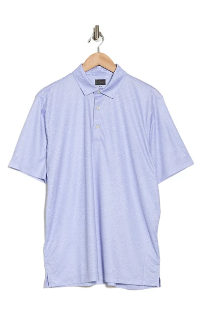 Fossil Shark Print Performance Polo