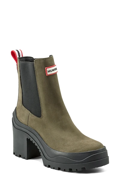 Miana Waterproof Block Heel Chelsea Boot