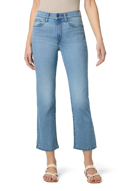 High Waist Crop Bootcut Jeans