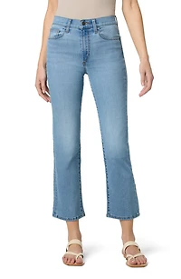 High Waist Crop Bootcut Jeans