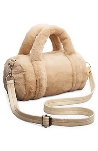 Cloud Mini Faux Fur Duffle