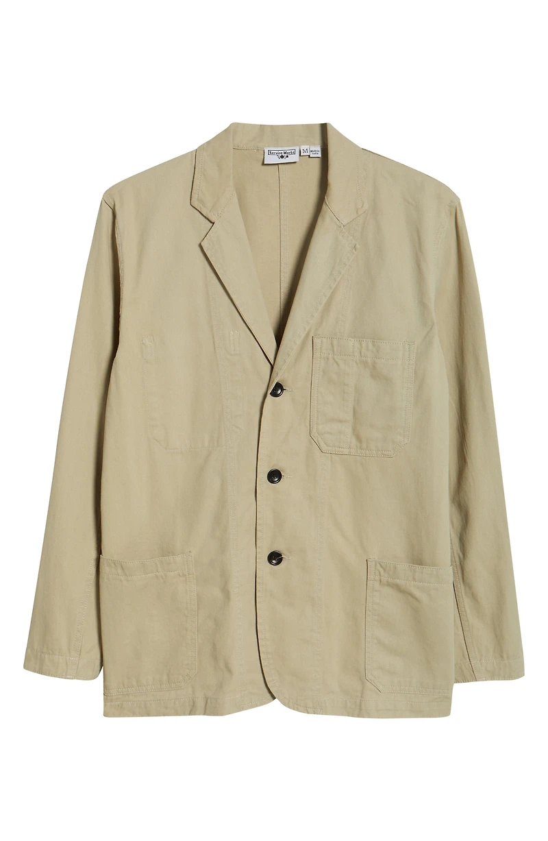 Drill Server Cotton Twill Jacket