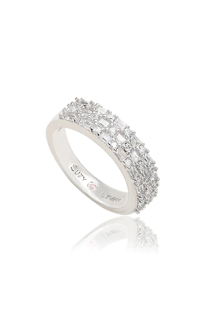 Sterling Silver Cubic Zirconia Ring