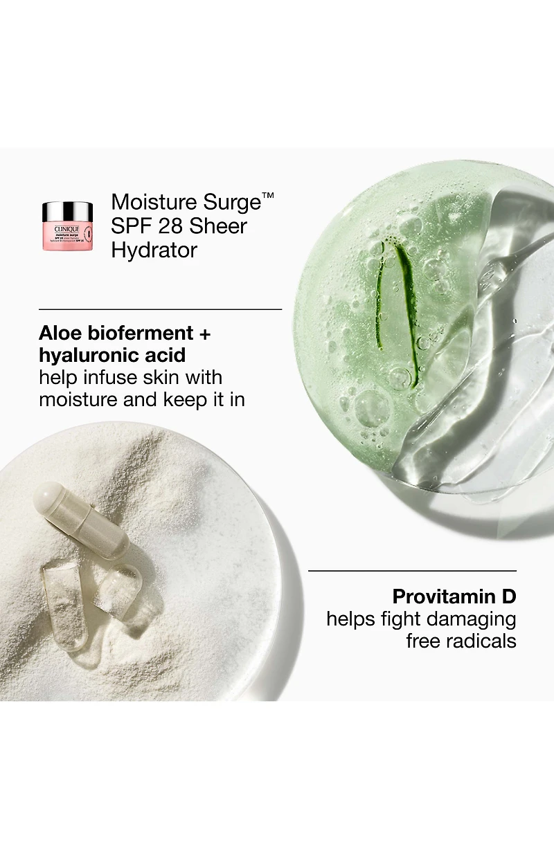 Glow from AM to PM Moisture Surge Skincare Gift Set $91 Value