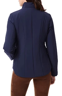 Stand Collar Puffer Jacket