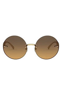 59mm Round Sunglasses