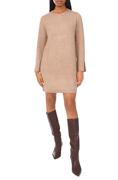 Crewneck Long Sleeve Dress