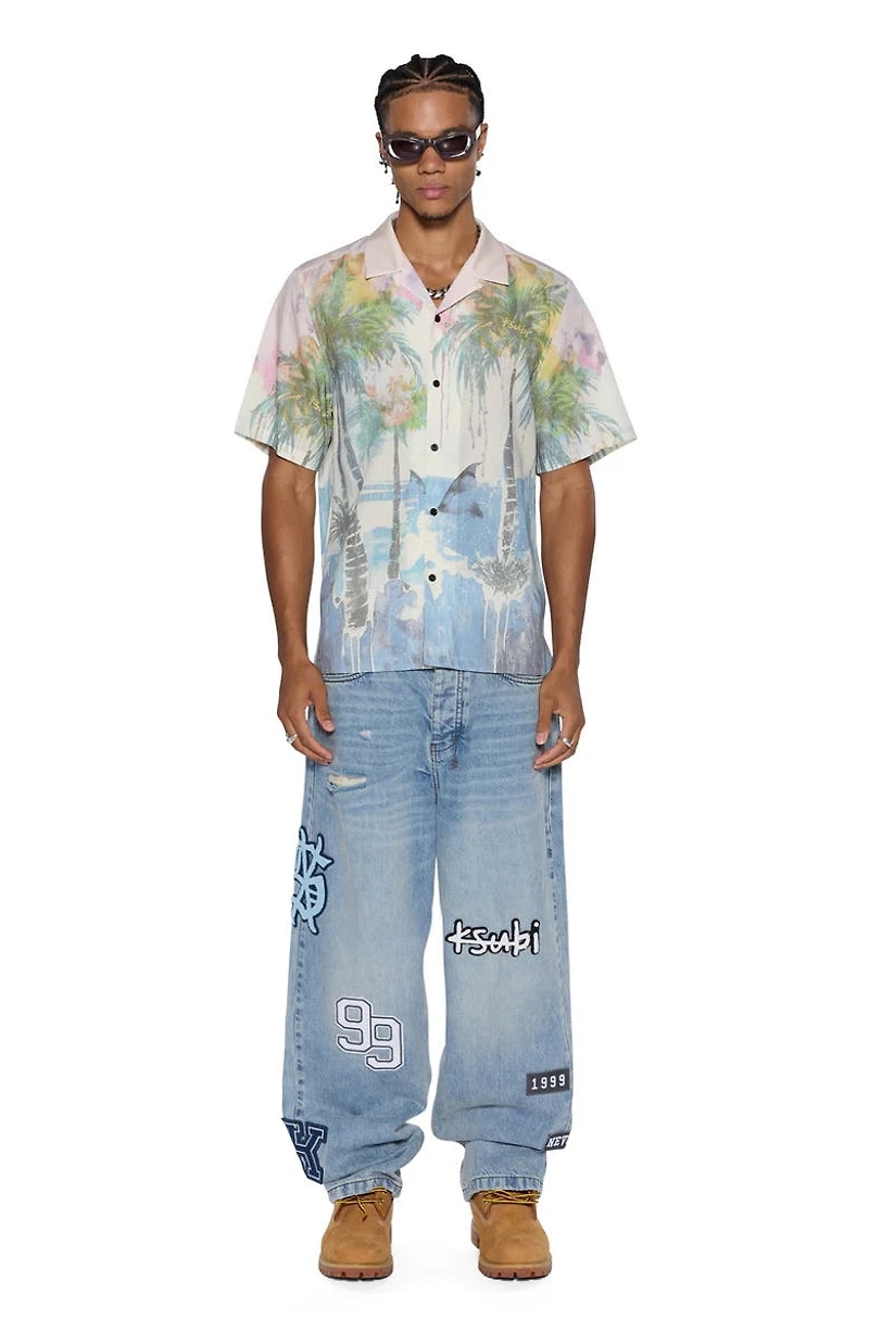 Poolside Resort Camp Shirt