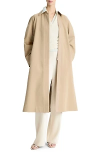 Cotton Utility Trench Coat