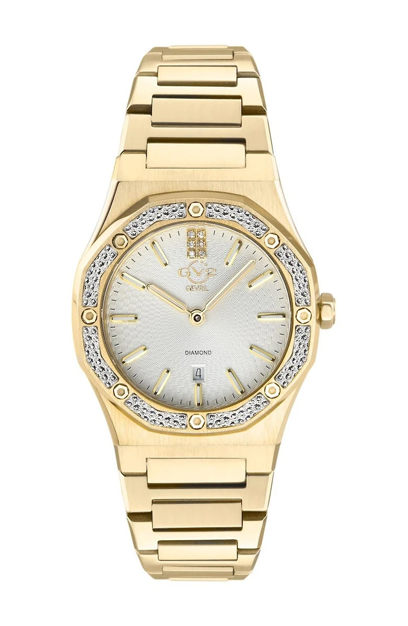 Palmanova Diamond Ion Plated Bracelet Watch, 33mm