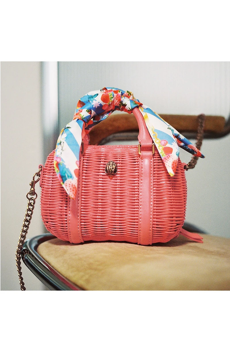 Kensington Basket Boston Crossbody Bag