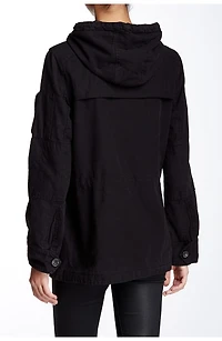 Hooded Military Jacket