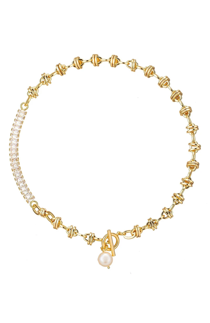 Eliana Two-Tone Necklace