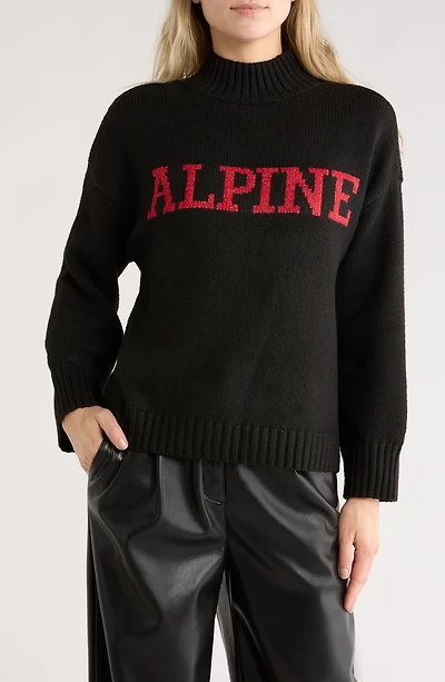 Alpine Mock Neck Sweater