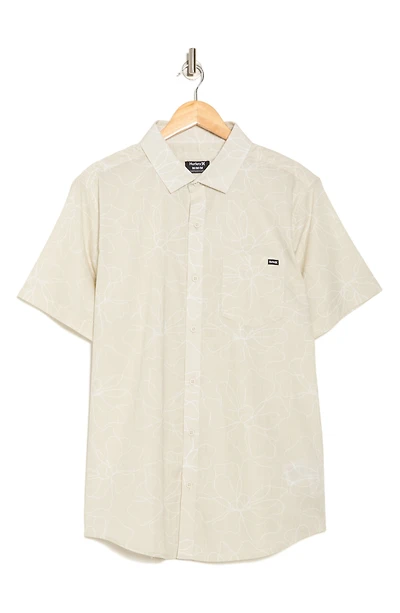 Caryota Short Sleeve Cotton Button-Up Shirt