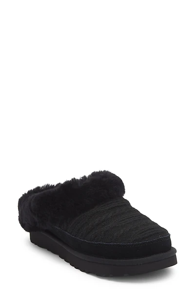 Cluggette Genuine Shearling Lined Indoor/Outdoor Slipper
