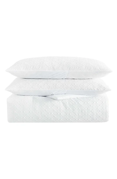 Sedona Geometric Embossed Duvet Set