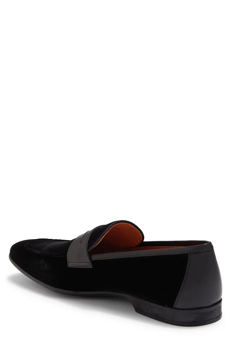 Vale Velvet Penny Loafer