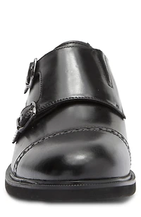 Ruben Cap Toe Double Monk Strap Shoe