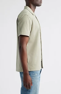 Flint Stretch Cotton Camp Shirt
