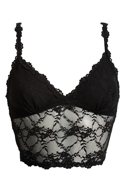 Maria Lace Longline Bralette