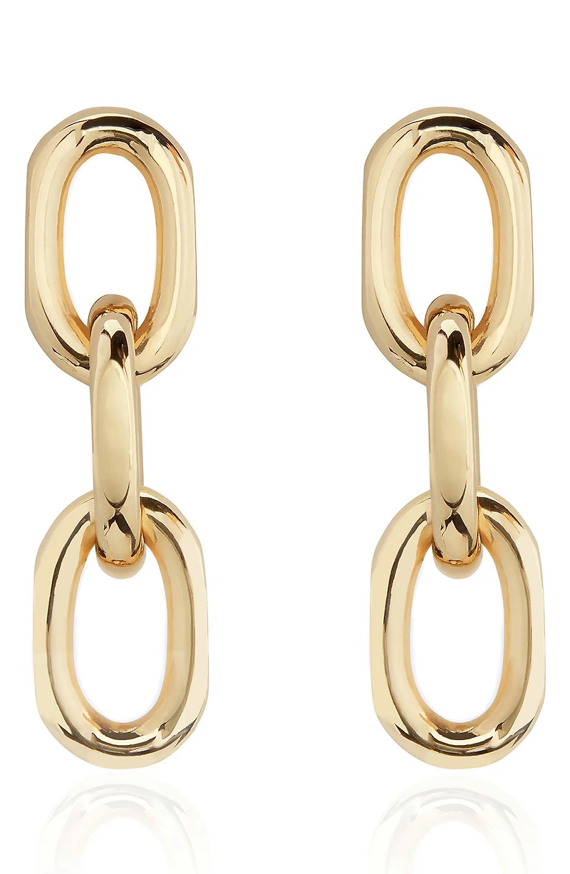 Alta Capture Mini Link Drop Earrings