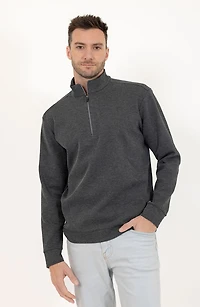 Casual Quarter Zip Pullover Sweater