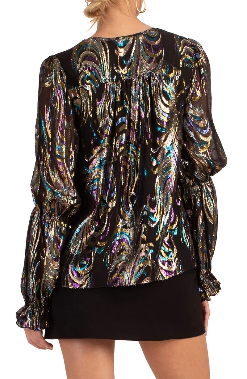 Ambrosial Silk Blend Top