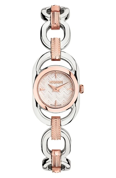 Gioiello Two-Tone Bracelet Watch, 22.8mm