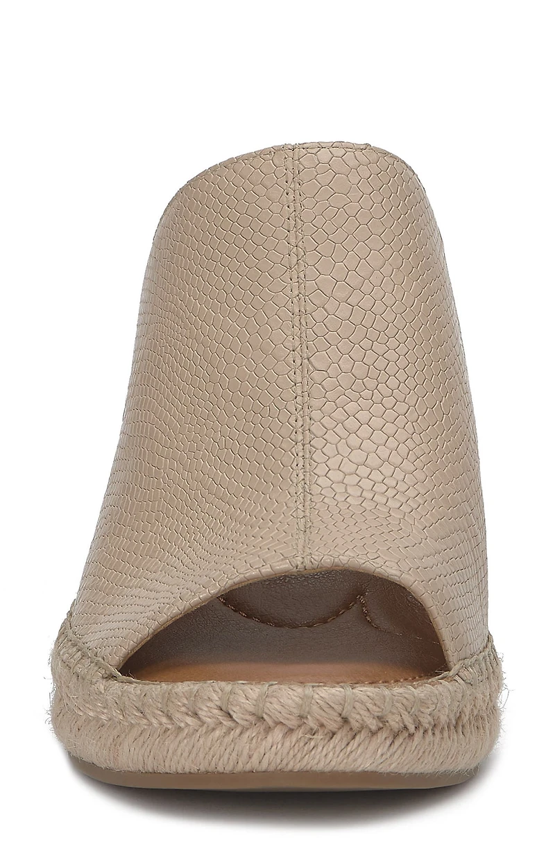 Cabriah Espadrille Platform Wedge Slide Sandal