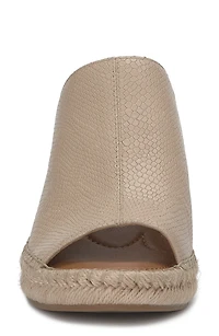 Cabriah Espadrille Platform Wedge Slide Sandal