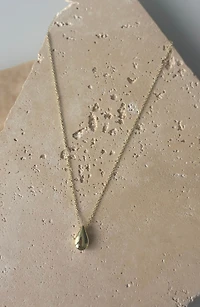 Teardrop Pendant Necklace