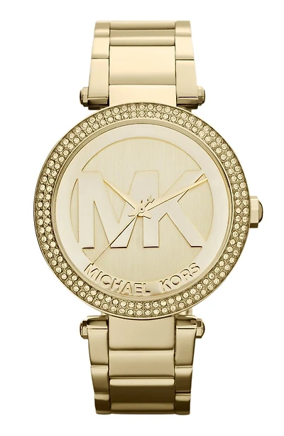 Parker Logo Dial Bracelet Watch, 39mm
