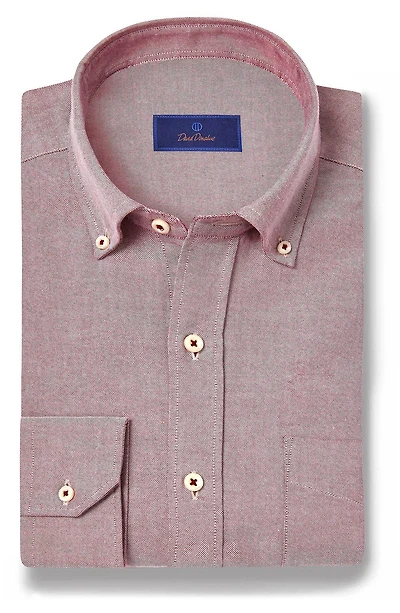 Washed Oxford Button-Up Shirt