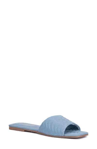 Sundae Chevron Slide Sandal