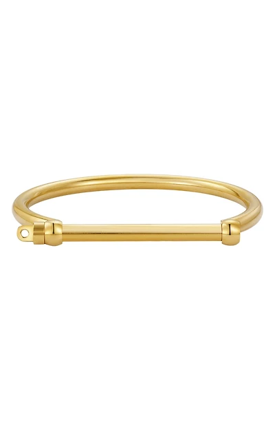 Men's Tarnish Resistant Bangle Bracelet