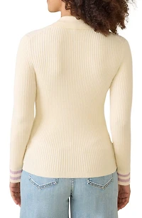 Shiloh Organic Cotton & Cashmere Polo Sweater