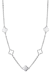 Clover Station Chain Necklace