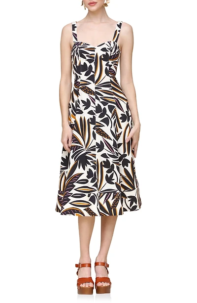 Floral Fit & Flare Dress