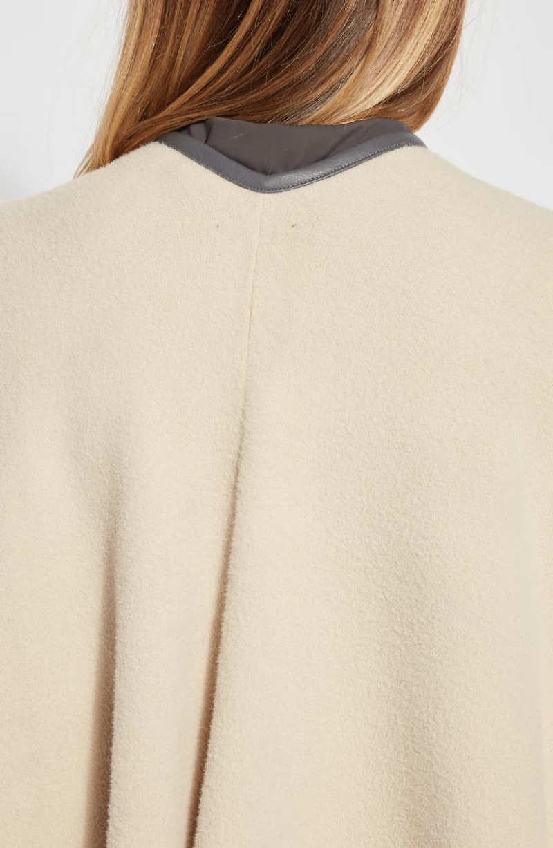 Stripe Knit Ruana