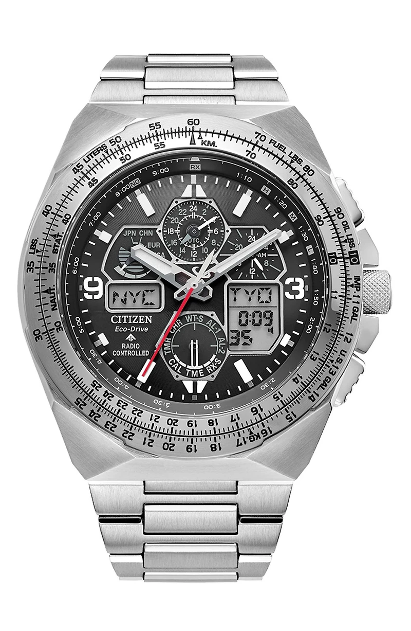 Promaster Air Skyhawk A-T Chronograph Bracelet Watch, 46mm
