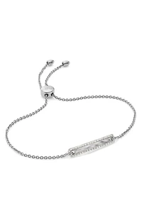 Havana Bar Diamond Pavé Friendship Chain Bracelet