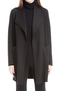 Trapunto Scuba Knit Topper