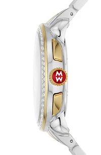 Serein Diamond Bracelet Chronograph Watch, 40mm x 38mm