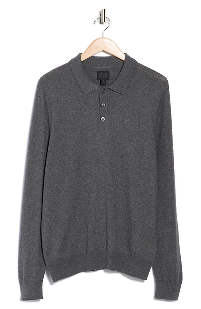 Organic Cotton & Cashmere Blend Polo